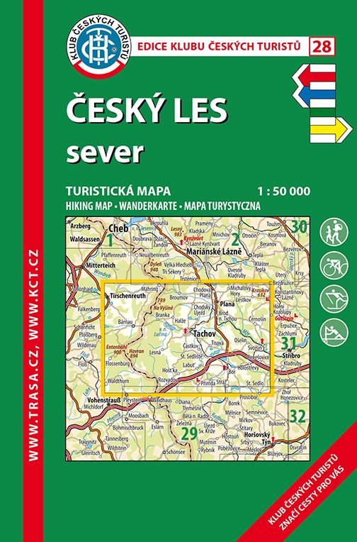 28 Český les - sever lamino 7. vydání, 2021