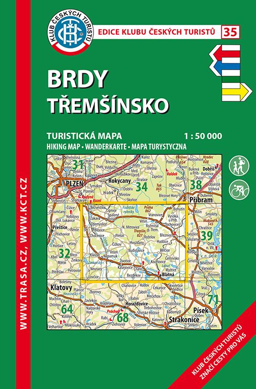 35 Brdy, Třemšínsko lamino 7.vydání, 2020