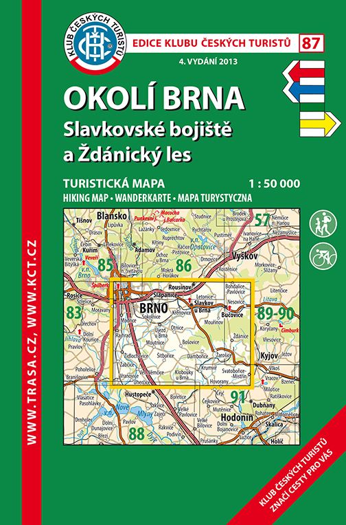 87 Okolí Brna, Slavkovsko lamino 5. vydání, 2019 