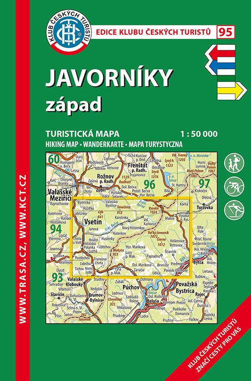 95 Javorníky - západ lamino 7. vydání, 2019 