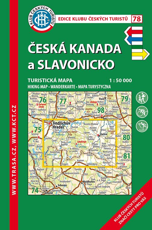 78 Česká Kanada, Slavonicko, 8. vydání, 2019