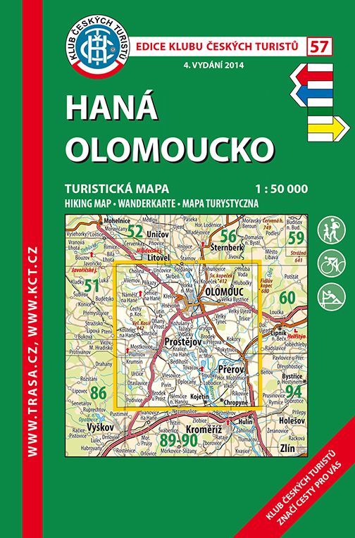 57 Haná, Olomoucko, 5. vydání, 2018 