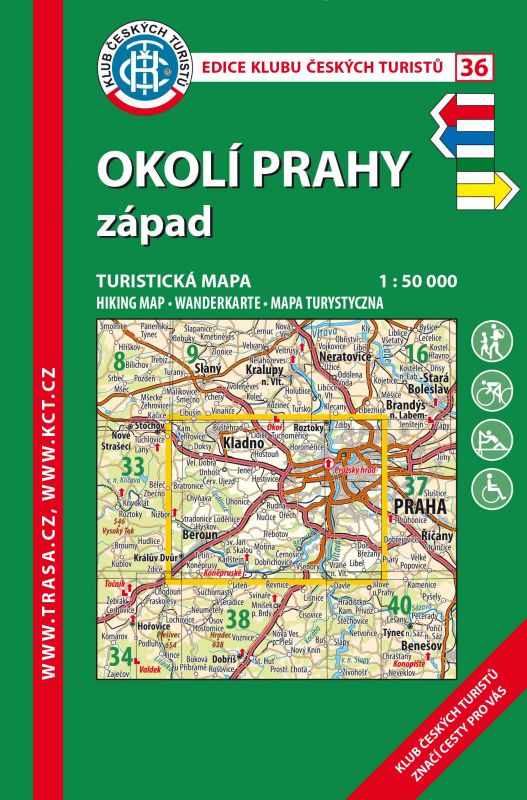 36 Okolí Prahy - západ, 7. vydání, 2017