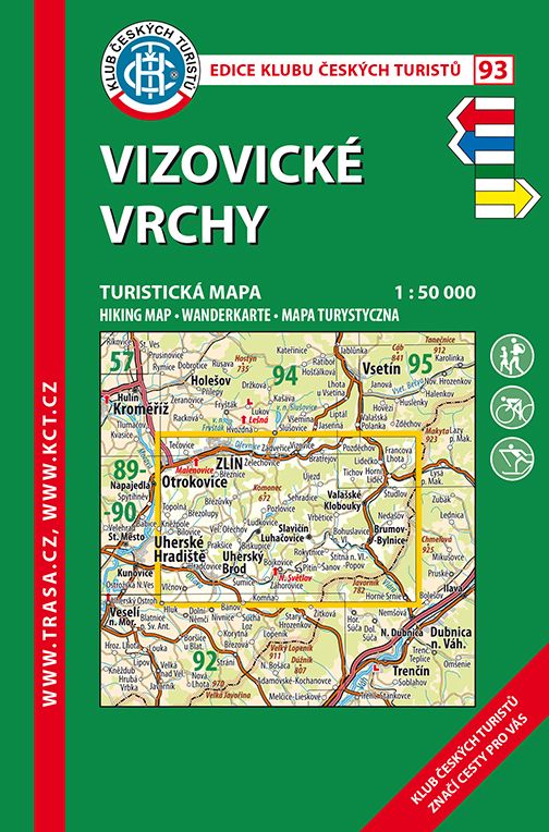 93 Vizovické vrchy, 9. vydání, 2022