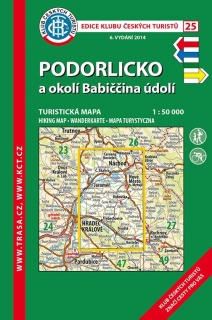 25 Podorlicko, Babiččino údolí lamino 7. vydání, 2018