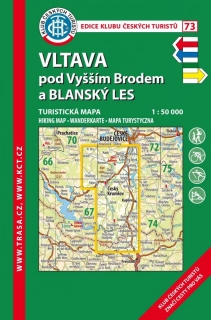 73 Vltava pod Vyšším Brodem lamino 6. vydání, 2017