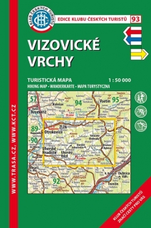 93 Vizovické vrchy lamino 9. vydání, 2022