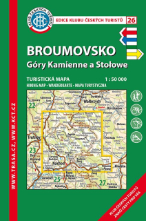26 Broumovsko a Góry Kamienne, 7. vydání, 2018