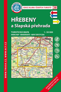 38 Hřebeny, Slapská přehrada, 9. vydání, 2018