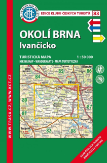 83 Okolí Brna, Ivančicko, 5. vydání, 2017 